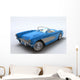 3D Renders Chevrolet Corvette Wall Decal