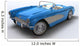 3D Renders Chevrolet Corvette Wall Decal