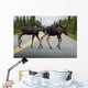 Two Young Moose Calves Wall Decal