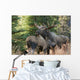 Bull Moose and Cow Wall Decal