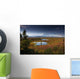 Male Hiker Photographs Mt Wall Decal