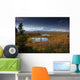 Male Hiker Photographs Mt Wall Decal