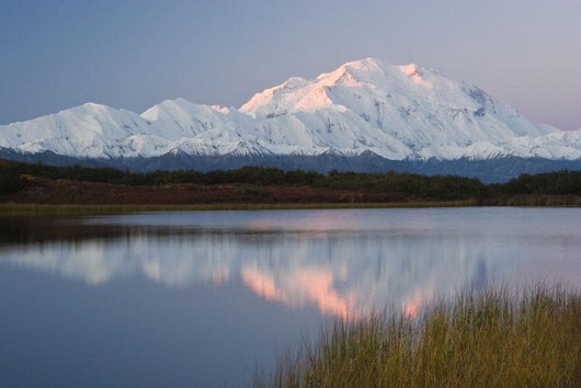 Scenic Mt McKinley Sunset Wall Decal 2