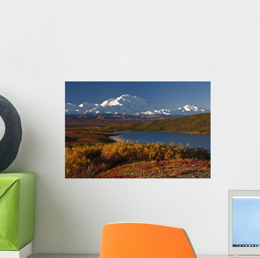 Scenic Mt McKinley and Wall Decal Design 2