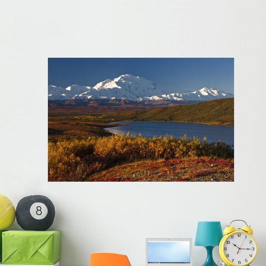 Scenic Mt McKinley and Wall Decal Design 2
