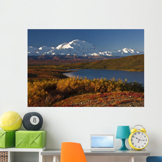 Scenic Mt McKinley and Wall Decal Design 2