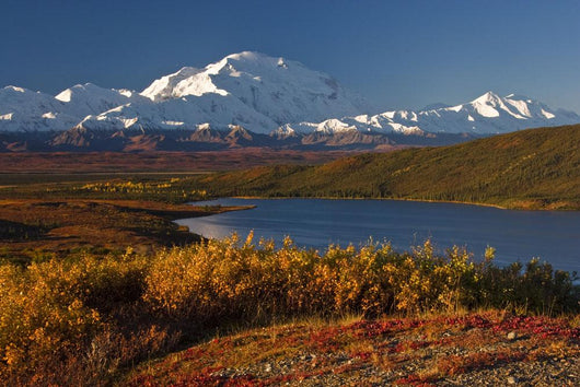Scenic Mt McKinley and Wall Decal Design 2