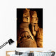 Detail Indian Totem Poles Wall Decal