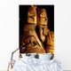 Detail Indian Totem Poles Wall Decal