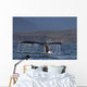 Up Humpback Whale Tail Wall Decal Design 4