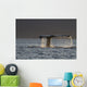 Up Humpback Whale Tail Wall Decal Design 3