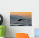 Up Humpback Whale Tail Wall Decal Design 1