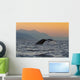 Up Humpback Whale Tail Wall Decal Design 1
