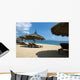 Umbrellas Sunny Beach Vietnam Wall Decal