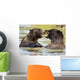 Bears Playing Alaska Wildlife Wall Decal