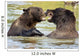 Bears Playing Alaska Wildlife Wall Decal