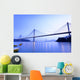 Ting Kau Bridge in Hong Kong Wall Mural