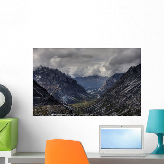Aerial Merrill Pass Alaska Wall Decal