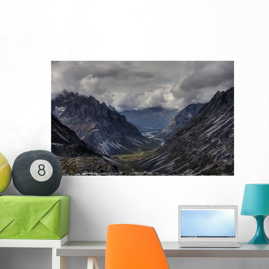 Aerial Merrill Pass Alaska Wall Decal