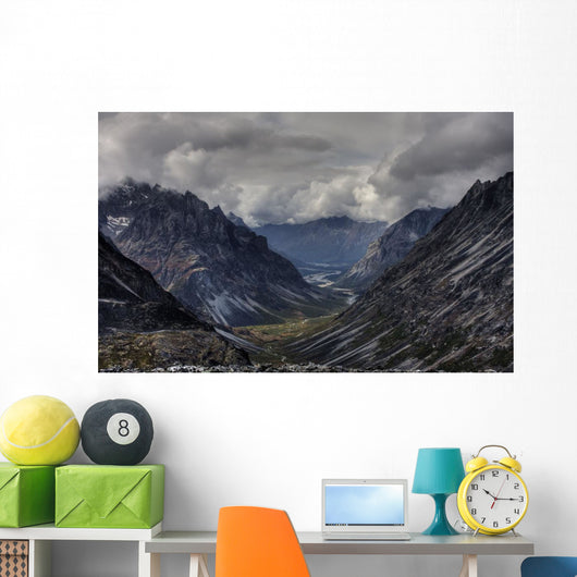 Aerial Merrill Pass Alaska Wall Decal