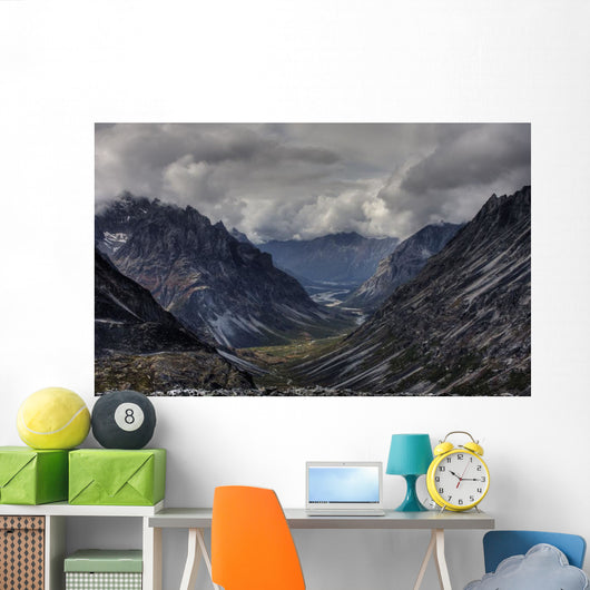 Aerial Merrill Pass Alaska Wall Decal