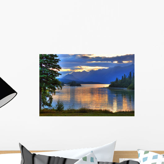 Sunrise Lake Clark Lake Wall Decal