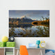 Scenic Pioneer Peak Reflecting Wall Decal Design 2