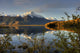 Scenic Pioneer Peak Reflecting Wall Decal Design 2