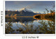 Scenic Pioneer Peak Reflecting Wall Decal Design 2