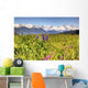 Scenic Wildflower Meadow and Wall Decal