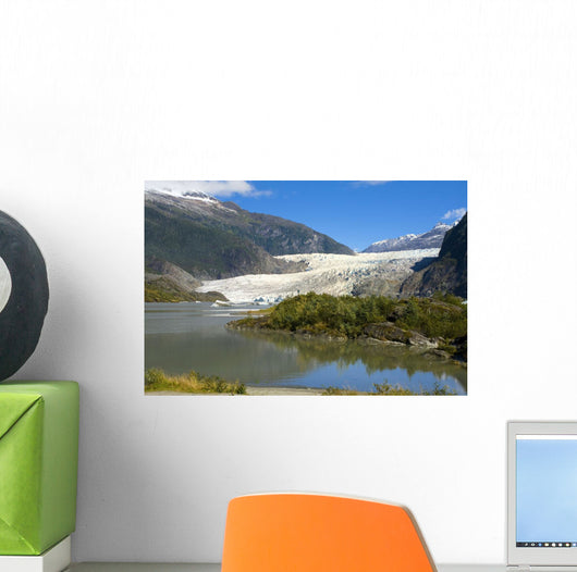 Mendenhall Glacier near Juneau Wall Decal