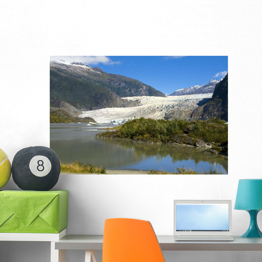Mendenhall Glacier near Juneau Wall Decal