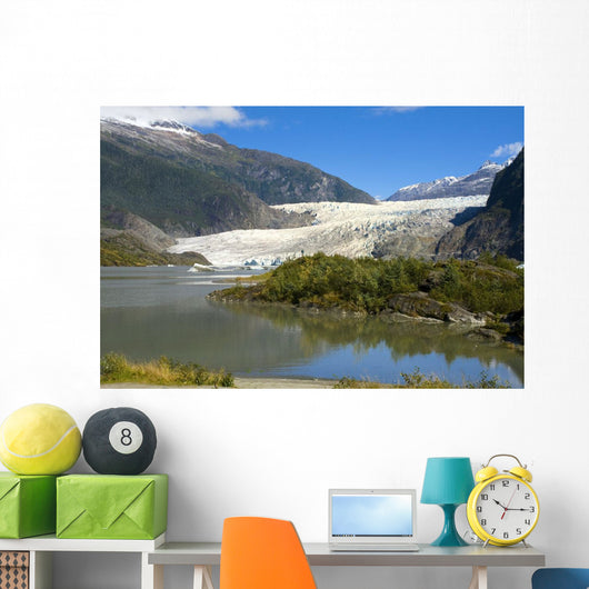 Mendenhall Glacier near Juneau Wall Decal