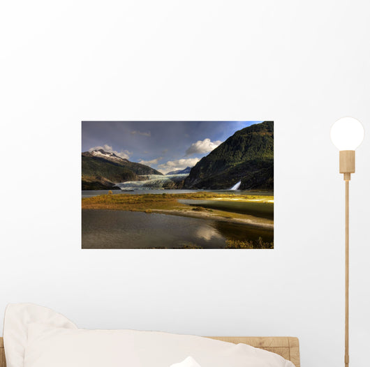 Scenic Mendenhall Glacier near Wall Decal Design 2