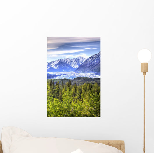 Scenic Matanuska Glacier as Wall Decal