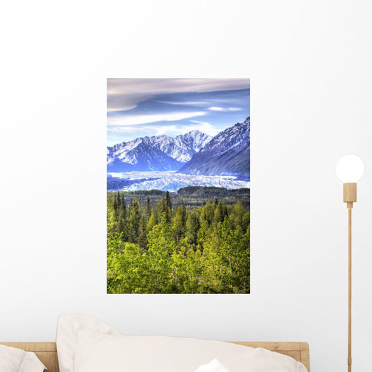 Scenic Matanuska Glacier as Wall Decal