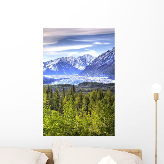 Scenic Matanuska Glacier as Wall Decal