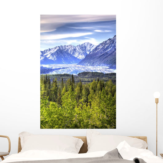 Scenic Matanuska Glacier as Wall Decal