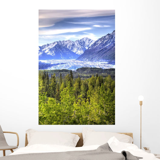 Scenic Matanuska Glacier as Wall Decal