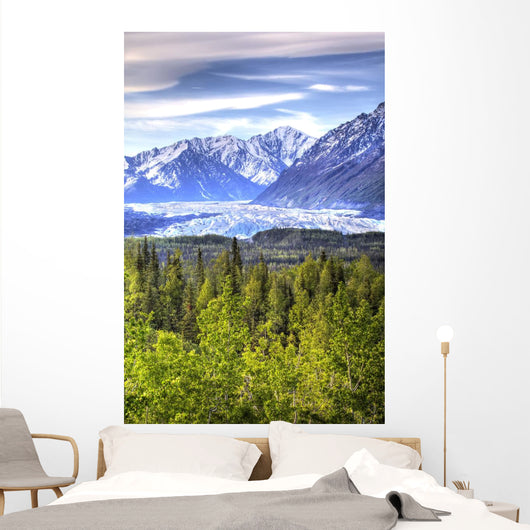 Scenic Matanuska Glacier as Wall Decal