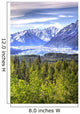 Scenic Matanuska Glacier as Wall Decal