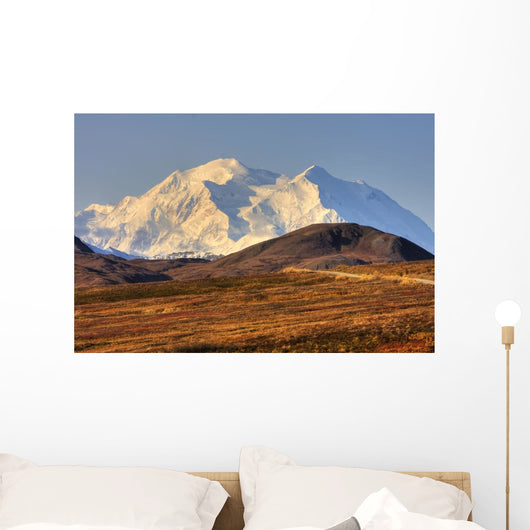 Scenic Mt McKinley and Wall Decal Design 1