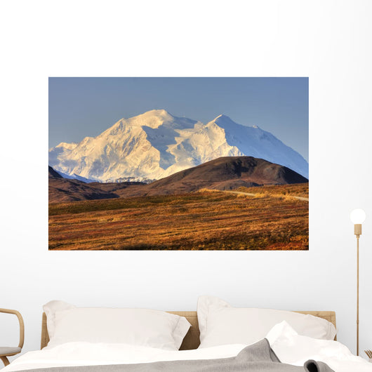 Scenic Mt McKinley and Wall Decal Design 1