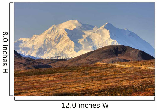 Scenic Mt McKinley and Wall Decal Design 1