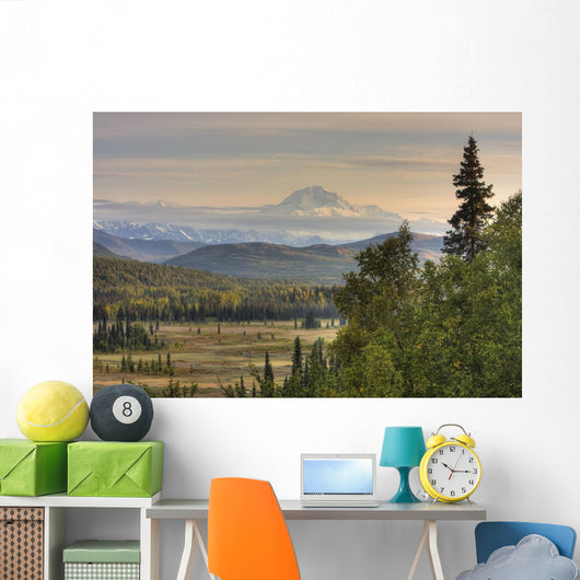 Scenic Mt McKinley Just Wall Decal