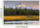 Scenic Mt McKinley Sunset Wall Decal 1