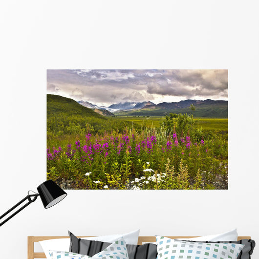 Scenic Gulkana Glacier Wall Decal