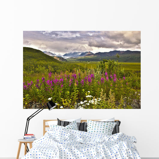 Scenic Gulkana Glacier Wall Decal