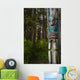Native Totem Pole Sitka Wall Decal Design 2