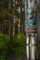 Native Totem Pole Sitka Wall Decal Design 2